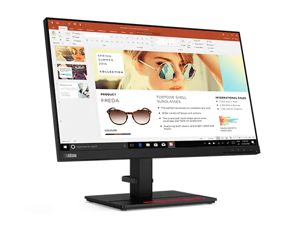 ThinkVision 23.8 inch Monitor - P24h-2L | 62B2GAR1US | Lenovo CA